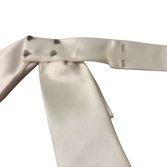 Waistband Bowknot Knotted Wrap Ivory Belt for Women Dress‎